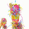 Bonka Bird Toys 2334 Order of Fries Small Medium Bird Toy Foraging Natural Vine Ladders Cup Paper Shred Cockatiels Parakeets Conures and Other Similar Sized Birds