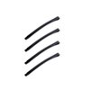Chironal 100Pcs Black Bobby Pins Black Barrette Hair Clips Hairstyle Tools Accessories, Unisex (thick)