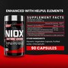 Nutrex Research NIOX Extreme Pumps NO3-T Arginine Nitrate Supplement with Vitamin C and AstraGin - Pre-Workout Booster for Muscle Pump, Vascularity, and Endurance - 90 Capsules