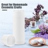 60ml/2oz Plastic Deodorant Containers Round Twist Up Empty Bottles Refillable Stick Deodorant Tubes for Heel Balm Lotion Bar Crayon DIY Lipstick - 8 Pack