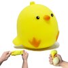 Chicken Stress Balls Squishy Toys for Kids Party Favors, Dough Ball, Squeeze Toys for Adults, Funny Cute Farm Animals Stress Ball Sensory Toys for Autism