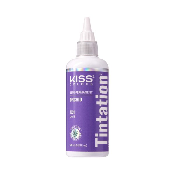 Kiss Tintation Semi-Permanent Hair Color Treatment 148 mL (5 US fl.oz) (Orchid)