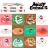 2024 New 12 Pack Mini Christmas Slime Set, Butter Cloud Jelly Crystal Slime, for Teen Girls for Kids, Christmas Toys Kit Xmas Classroom Rewards, Advent Calendar 2024 Kids