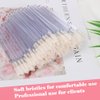 Shintop Disposable MakeUp Lip Brush Lipstick Gloss Wands Applicator Perfect Make Up Tool (100pcs clear)