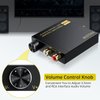PROZOR DAC Converter 192Khz Digital to Analog Audio Converter with Volume Control Support 5.1CH DTS Dolly-AC3 Coaxial SPDIF Toslink Optical to RCA Converter for HDTV Blu-ray DVD PS3 Home Cinema System