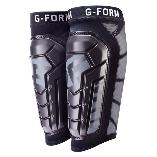 G-Form Pro-S Vento Soccer Shin Guard - Black, Adult XL