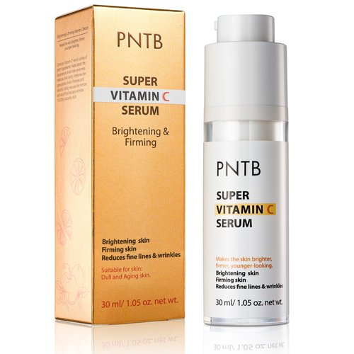 Super Vitamin C Serum for Women Over 70, Vitamin C Serum for Facial Use, Target to Dark Spot, Age Spots, Wrinkles, Anti Aging Facial Skin Care, Firming, Hydrating, All-in-One Formula 1.05 oz