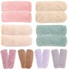 COHEALI 16pcs Plush Snap Hair Clips Rectangle Hair Barrettes Candy Color Hairpin Hair Accessories for Girl Women Mixed
