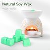 SCENTORINI Wax Melts, Wax Cubes, Soy Wax Cubes for Wax Warmer, Ocean Breeze, Fresh Linen, Bohemia Forest, Winds in Summer, 4 x 2.5 oz