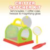 ArtCreativity Critter Case, Bug Catcher Set for Kids with Magnifying Glass, Bug Grabber, and Case, Bug Catching Kit for Boys and Girls, Outdoor Playset for Backyard and Camping Exploration