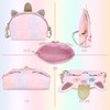 Purse for Little Girls,Girls Jewelry Pretend Play,Unicorn Gifts for girls,Crossbody Bags for Kid,Unicorn Makeup Bag,Dress Up Jewelry Pretend Play Kids Accessories