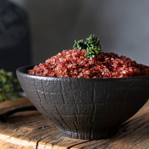 Gourmet Sea Salt Sampler - Multi Pack of Pink Himalayan And French Grey Fine Ground Salts, Hawaiian Red Alaea and Black Lava Coarse Grain Salts - 6 oz. Each - 24 oz Total Multipack