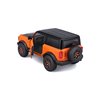 Maisto 2021 Ford Bronco Badlands Orange and Black Harley Davidson H-D Custom Series 1/24 Diecast Model Car