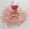 15 Grams/jar -Pink Changeable Chunky Mixes Sequins Glitter - Festival Rave Beauty Makeup Face Body Nail Art Tumbler Decoration PCM60