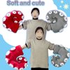 Yoholto Octopus Tentacles Plush Pillow, Tentacles Stuffed Animal, Interesting Plush Gift for Kids Adults(17.7 * 13.7in,Red)