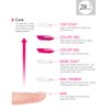 AIMEILI Soak Off U V LED Temperature Color Changing Chameleon Gel Nail Polish - Hot Pink to Glitter White (TC04) 10ml