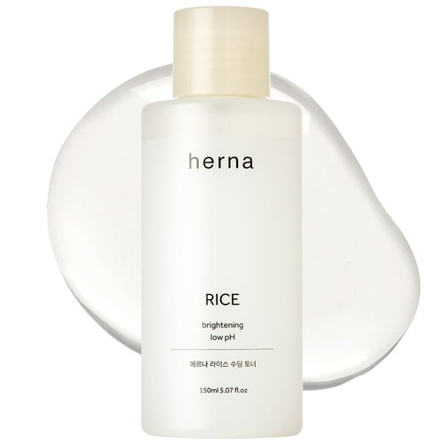 Herna Rice Soothing Toner - Rice Facial Toner, Replenishing & Skin Tone Up, Skin Korean Moisturizing Balance Care (150ml/5.07fl.oz)