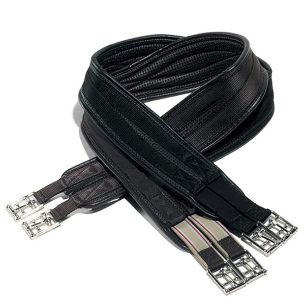 Ovation Ovsellerie Airform Chafeless Cushioned Textured Soft Horse Girth, Black, 48