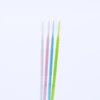Healifty 200pcs Dental Plastic Toothpicks Double Head Cotton Swabs Oral Care Tooth Sticks