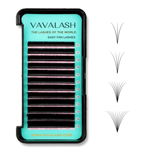 Eyelash Extension Supplies D Curl 0.05 Rapid Volume Lash Extensions Easy Fan 3D 4D 5D 6D 7D 10D Automatic Blooming Flower Lashes Self Fanning Lashes Russian Volume Individual Lashes （D-0.05,8-15mm）