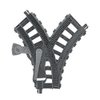Replacement Part for Fisher-Price Thomas and Friends Trackmaster Train Playset BHY57 and BDP15 - Gray Y Short Left Turn Track YS