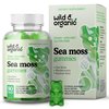 Sea Moss Gummies Vegan - Superfood Wildcrafted Seamoss Gummy Vitamins for Keto-Detox, Immune, & Thyroid Support - Irish Moss, Bladderwrack, & Burdock Root - 90 Pcs