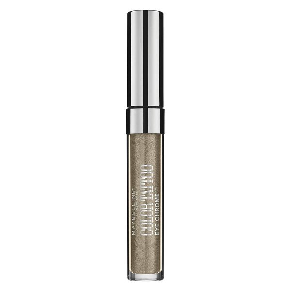 Maybelline New York Color Tattoo Eye Chrome Eyeshadow, Khaki Kool, 0.11 fl. oz.