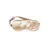 Slip Silk Sleep Mask, Caramel (One Size) - 100% Pure Mulberry 22 Momme Silk Eye Mask - Comfortable Sleeping Mask with Elastic Band + Pure Silk Filler and Internal Liner