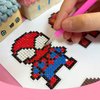 SHOWERRING 5D DIY Diamond Art Stickers Kits for Kids,Cartoon Gem Digital Art Painting Stickers Mosaic Craft Kit (Super Hero)