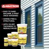 Abatron WoodEpox Kit - 2 Quart - 2-Part Structural Epoxy Adhesive Filler - Wood Filler Putty