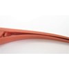 Reddish orange sienna acrylic alligator hair clip for fine thin hair