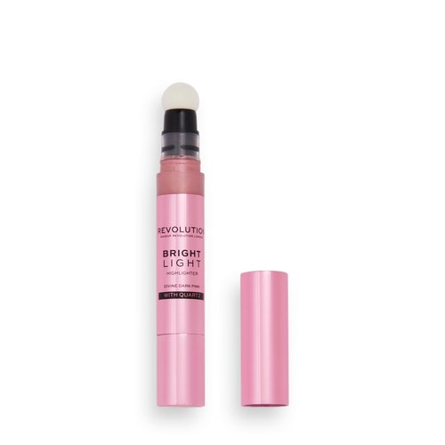 Revolution Beauty, Bright Light Liquid Highlighter, Buildable Formula for a Luminous Skin Glow, Vegan & Cruelty Free, Divine Dark Pink, 0.10 Fl Oz
