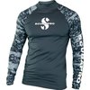 Scubapro Men's UPF 50 Long Sleeve Rash Guard Graphite