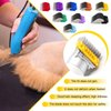 Latest Ver. Animal Stainless Steel Attachment 9 Color Guide Comb Set, for Andis/Oster A5/ Wahl KM Series Clipper Detachable Blade Pet, Dog, Cat, and Horse Clippers