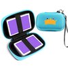 Meetikar Travel Card Games Case Compatible with Card Games Set, Card Case Compatible with UNO Card Case, Playing Card Case, Game Card Holder (Not Including Cards) (Blue)