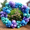 Party Balloons 12inch 50pcs Assorted Color Metallic Latex Balloons Birthday Helium Balloons