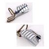 10Pcs Reusable Nail Art Acrylic Nail/UV GEL Nail Extention Tips Forms Guide Protector French Nail Mold Tips with Storage Box for Manicure Nail Art DIY Tool, Silver