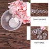 FOMIYES 30pcs Face Mixing Bowl Homemade Facial Bowl DIY Face Applicator Cosmetics Supplies Spa Beauty Tool for DIY Massage Body Transparent S