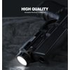 Feyachi HL-20 Pistol Light 1000 Lumen Upgrade LED Weapon Light Compact Rail Mounted Handgun Tactical Flashlight Rail Locating Keys for Picatinny