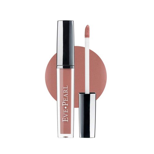 EVE PEARL Sheer Nudes Lip Gloss Rich Neutral Lightweight Texture Rich Nude Color Vitamin E Moisturize Nourish Daily Lipcare (See Through)