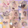 CHARLENT Glitter Tattoos for Girls - 110 PCS Glitter Temporary Tattoos for Girls Birthday Party Favors Goodie Bag Fillers