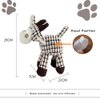 LWBMG Plush Dog Toy, Squeaky Sheep, Cute Stuffed Animal Toy for Small Medium Dogs, Teething Chew Toy for Puppy, Interactive Playmate, Reduces Anxiety, Durable