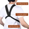 abcGoodefg Radio Chest Harness Chest Front Pack Pouch Holster Vest Rig for Two Way Radio Walkie Talkie(Rescue Essentials) (Black)