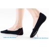 VFM 6 Pairs Women No Show Socks Ultra Low Cut Liner Socks Ice Feeling socks Nonslip Liner Invisible Hidden Thin Socks 3xBlack 3xNude Size 9-12