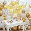 Out Single Digits I'm 10 Banner, Double Digits 10, Happy 10th Birthday Decorations for Boys/Girls, 10th Birthday Party Decorations Supplies Gold Glitter