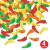 Beistle Fanci-Fetti Chili Peppers Pack of 4