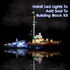 Vaodest Led Light for Lego 21350 Jaws Building Blocks Model,Design and Configuration Compatible with Model 21350(Led Light Only, Not Building Block Kit)