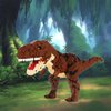 Geniteen Building Block Dinosaur Model Micro Mini Blocks Dinosaur Building Kit Gifts for Kids and Adult (Tyrannosauru)