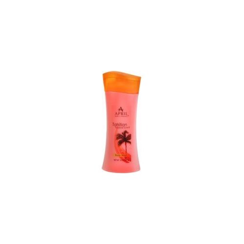 April Bath &amp; Shower Tahitian Tropical Scent Body Wash, 14 Oz