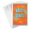 Hallmark Golden Thread Diwali Greeting Cards (6 Cards with Envelopes) Happy Diwali